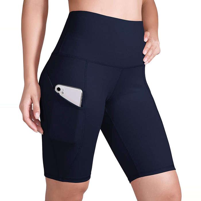 ODODOS High Waist Workout Shorts