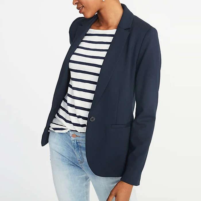 Old Navy Classic Ponte-Knit Blazer