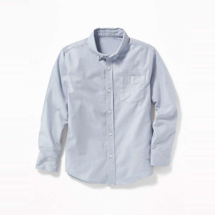 Old Navy Lightweight Built-In Flex Oxford Uniform Shirt