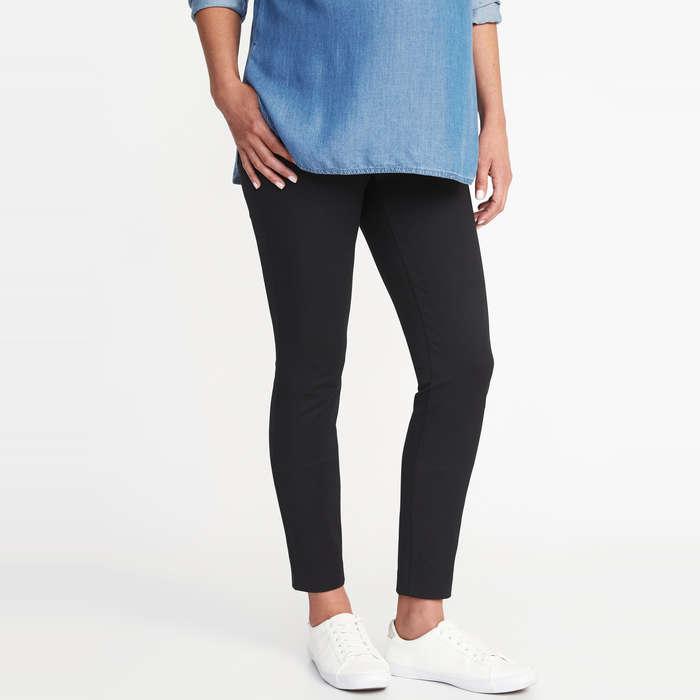 Old Navy Maternity Full-Panel Full-Length Pixie Pants