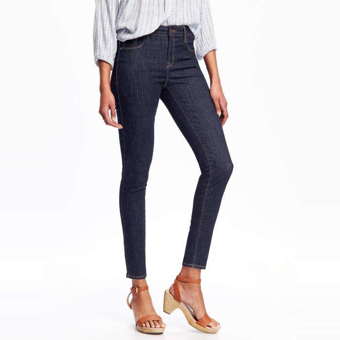 Old Navy Mid-Rise Rockstar Built-In Sculpt Jeans