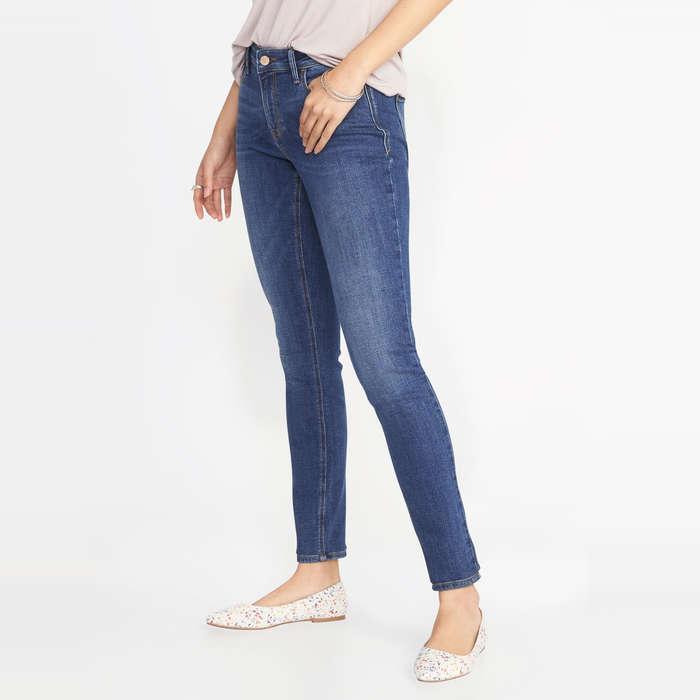 Old Navy Mid-Rise Rockstar Super Skinny Jeans