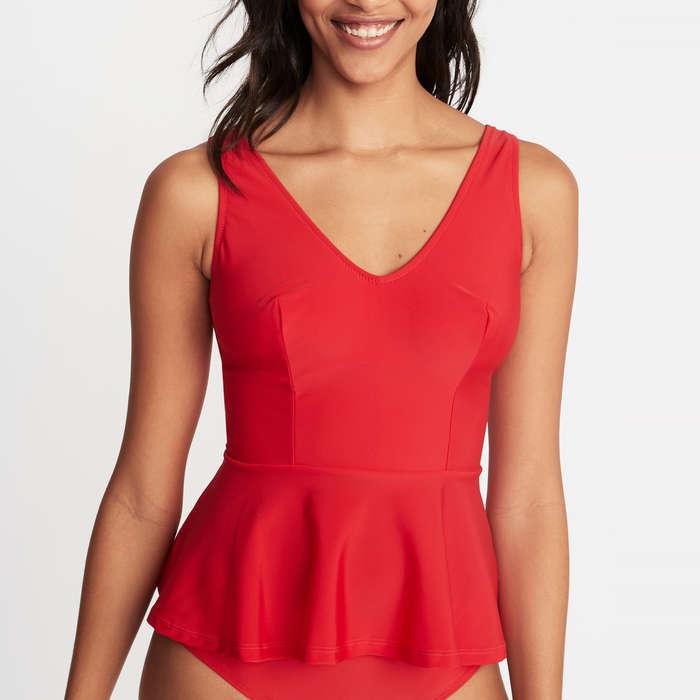 Old Navy Peplum-Hem Tankini Swim Top