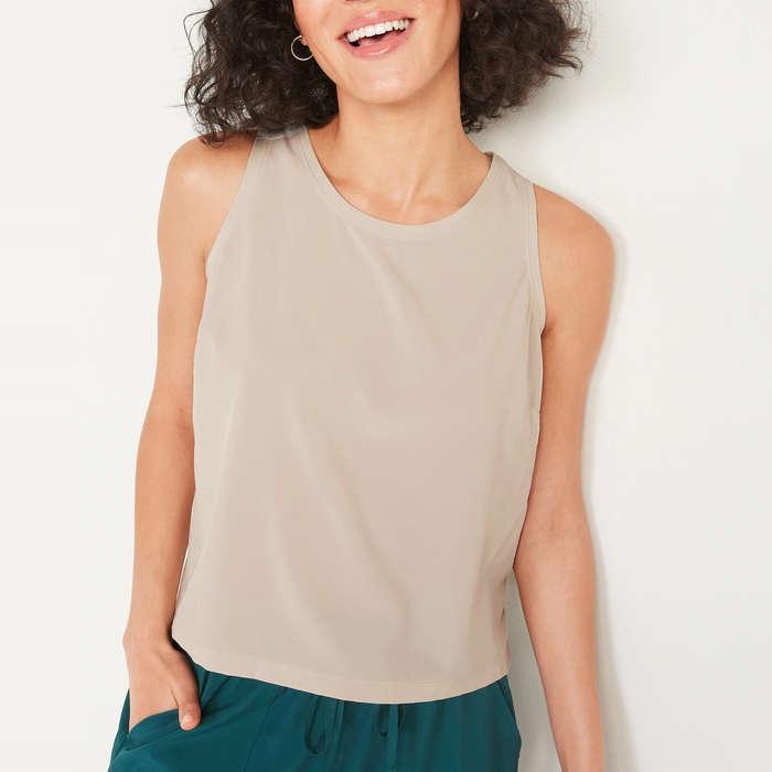 Old Navy StretchTech Crop Tank Top