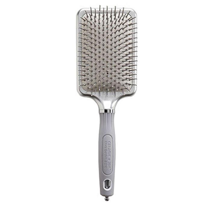 Olivia Garden Ceramic + Ion Rectangular Paddle Brush