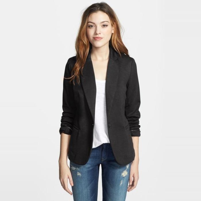 Olivia Moon Knit Blazer