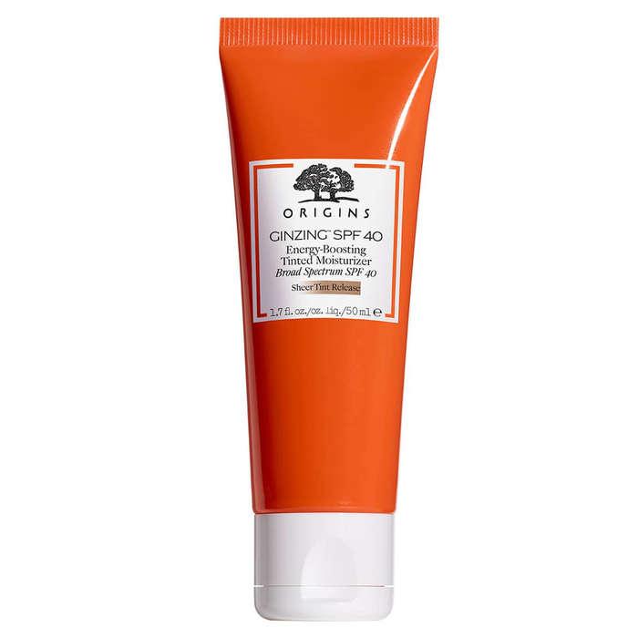 Origins GinZing SPF 40 Energy-Boosting Tinted Moisturizer