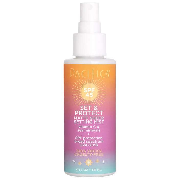 Pacifica Sea & C Set & Protect Matte Sheer Setting Mist SPF 45