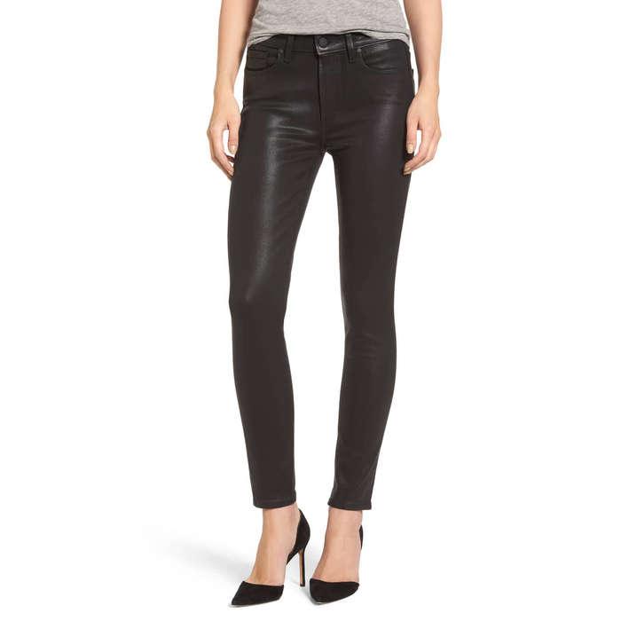 Paige Transcend Hoxton High Waist Ankle Skinny Jeans