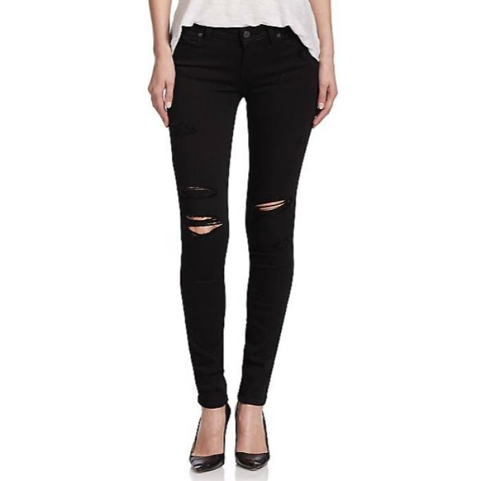 Paige Verdugo Transcend Distressed Ultra Skinny Jeans