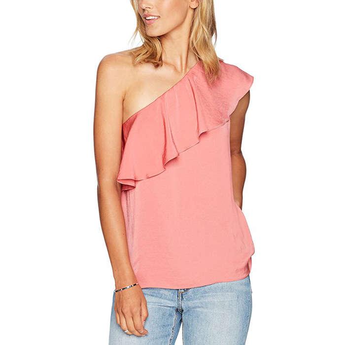 Paris Sunday One Shoulder Tank Top