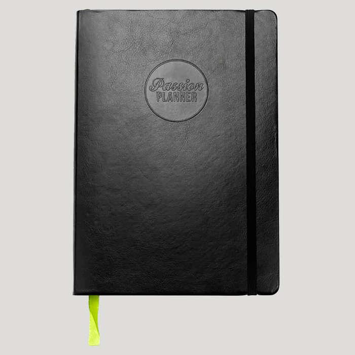 Passion Planner 2019 Dated Elite Black Planner