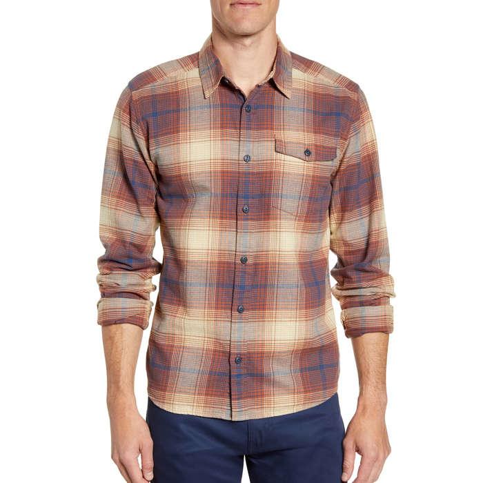 Patagonia Regular Fit Organic Cotton Flannel Shirt