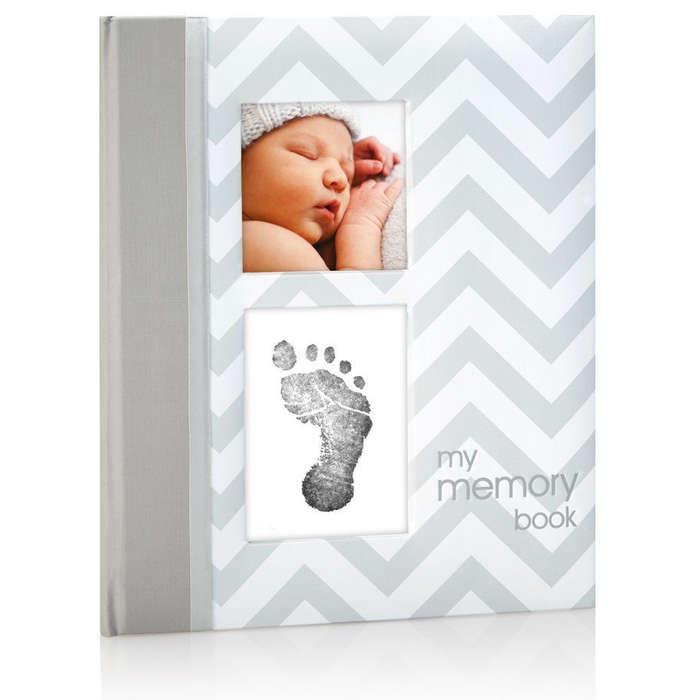 Pearhead Chevron Baby Memory Book