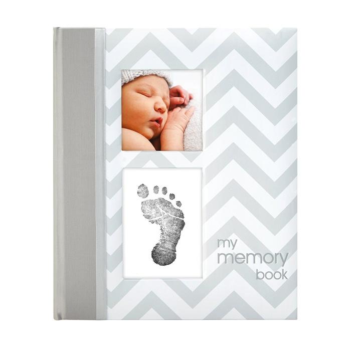 Pearhead Chevron Baby Memory Book