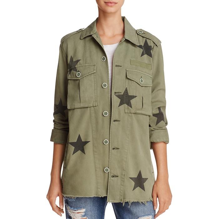 Pistola Camilo Star Print Military Jacket