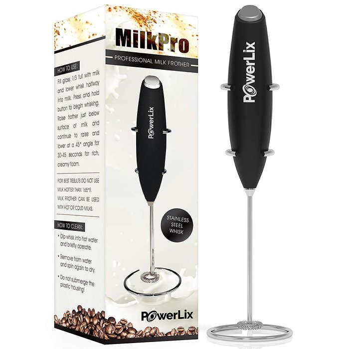 PowerLix Handheld Milk Frother