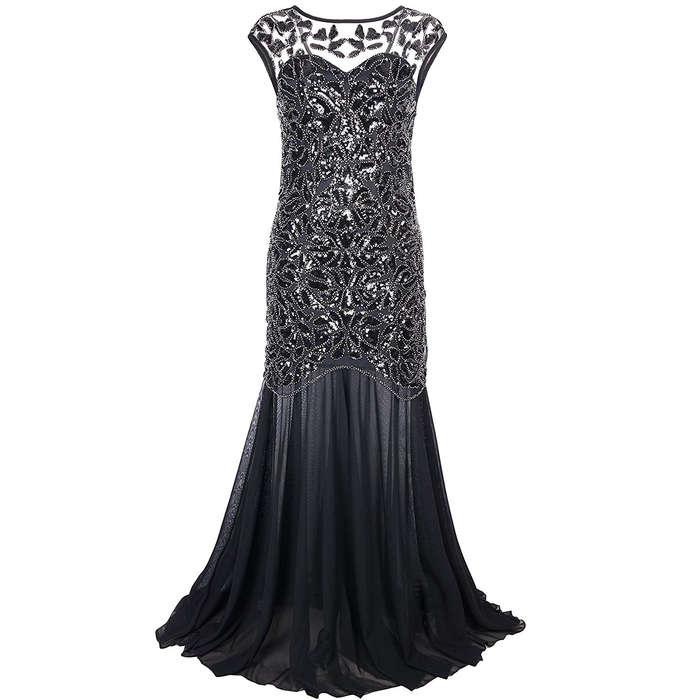 PrettyGuide Sequin Prom Dress