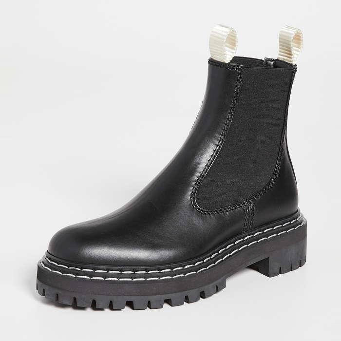 Proenza Schouler Lug Sole Chelsea Boots