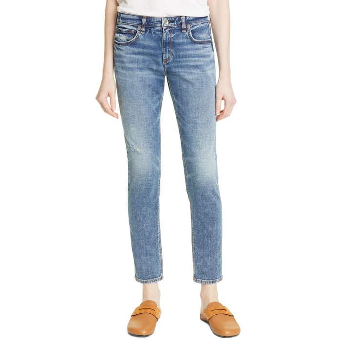 Rag & Bone Dre Low Rise Boyfriend Jeans