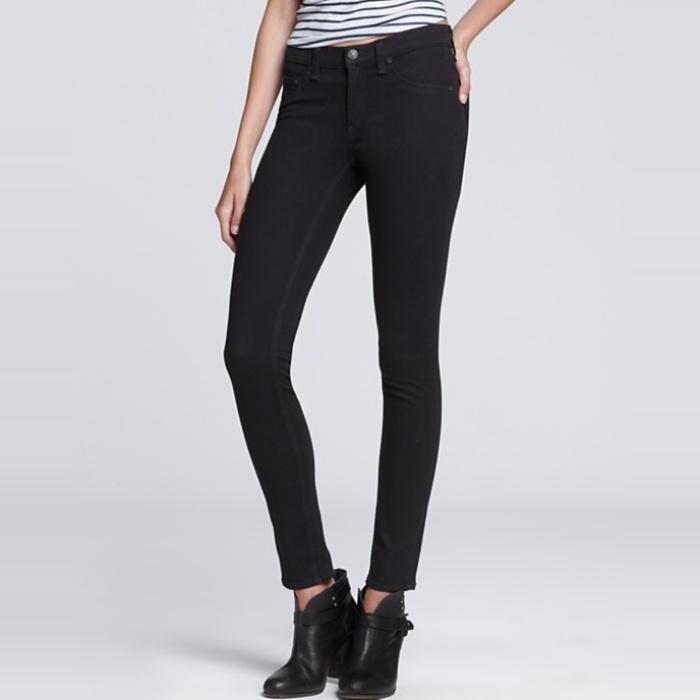 Rag & Bone/Jean The Mid-Rise Plush Twill Leggings