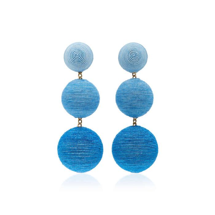 Rebecca de Ravenel Laeticia Classic 3-Drop Earrings