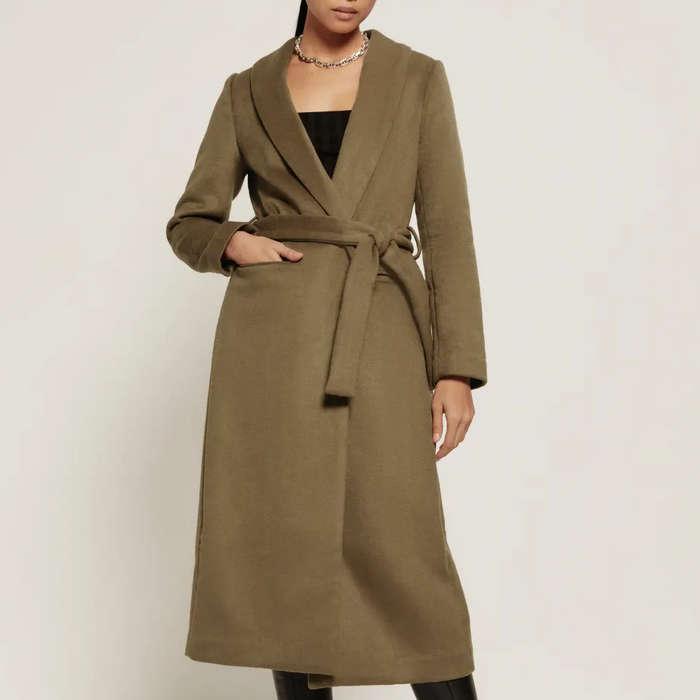 Reformation Greenwich Coat