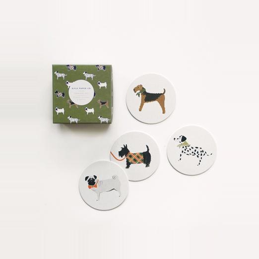 Rifle Paper Co. Canine Coaster Set