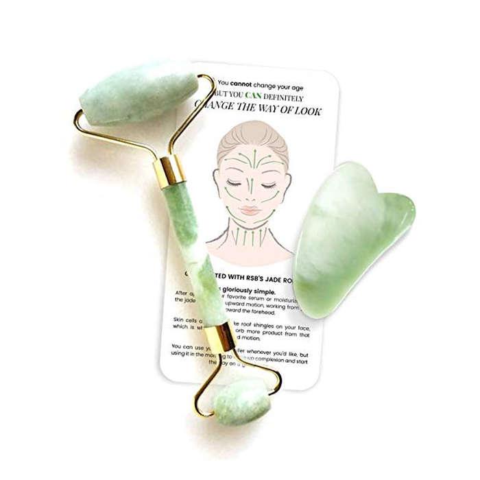 RoselynBoutique Natural Jade Roller