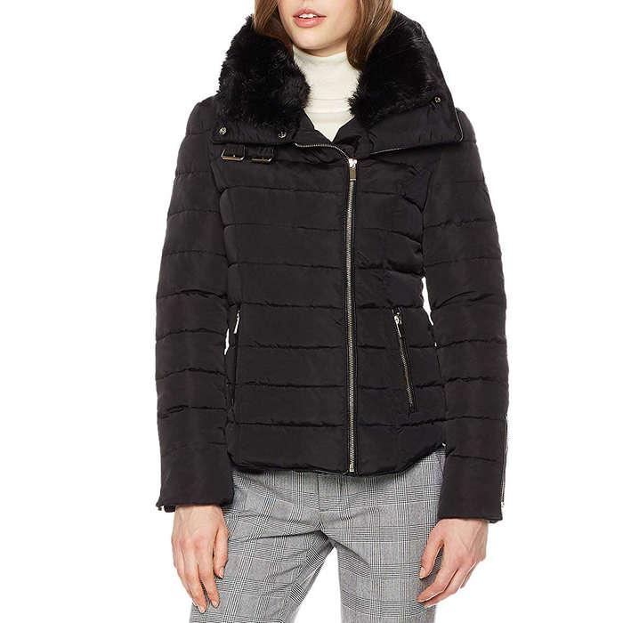 Royal Matrix Asymmetrical Down Jacket