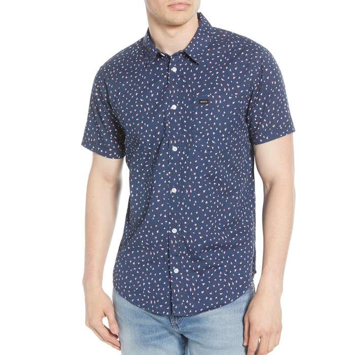 RVCA Triangle Geo Woven Shirt