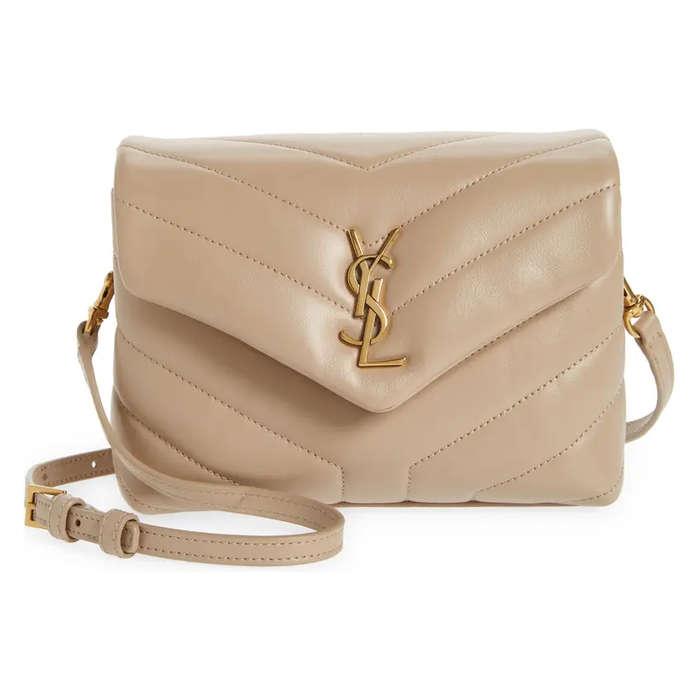 Saint Laurent Toy Loulou Matelassé Leather Crossbody Bag