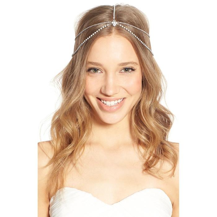 Sara Gabriel Lindsay Embellished Hair Chain