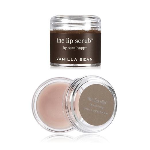 Sara Happ Vanilla Bean Lip Scrub and 'The Lip Slip' Balm