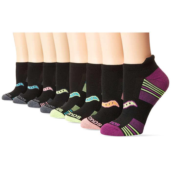 Saucony Women's Performance No-Show Sport Socks