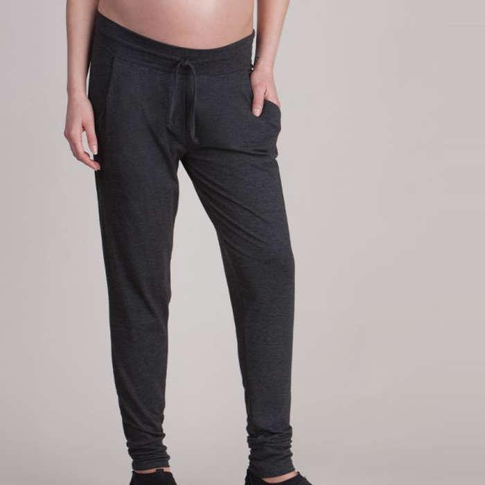 Seraphine Charcoal Marl Maternity Lounge Pants