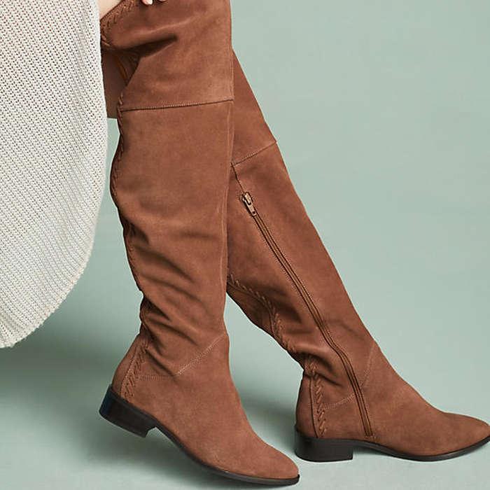 Seychelles Rival Suede Over-The-Knee Boots