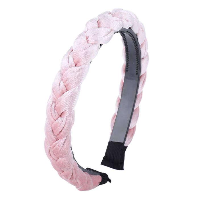 Shang Jie Braided Velvet Headband