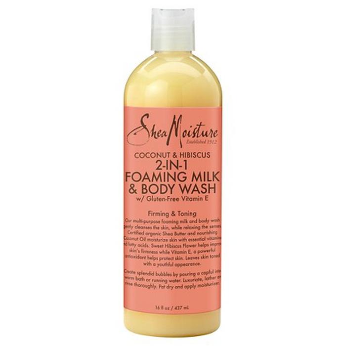 SheaMoisture Coconut & Hibiscus Foaming Milk & Body Wash