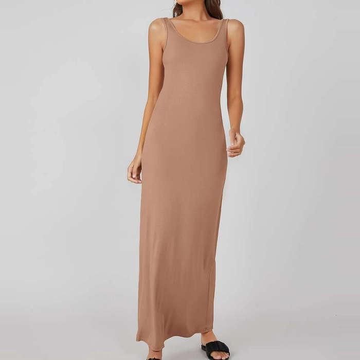 SheIn Basics Solid Tank Dress