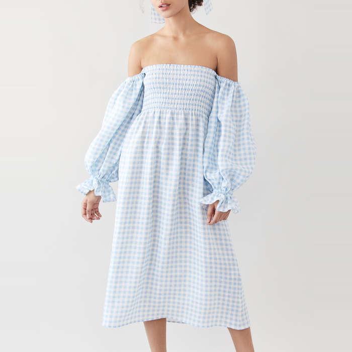 Sleeper Atlanta Linen Dress