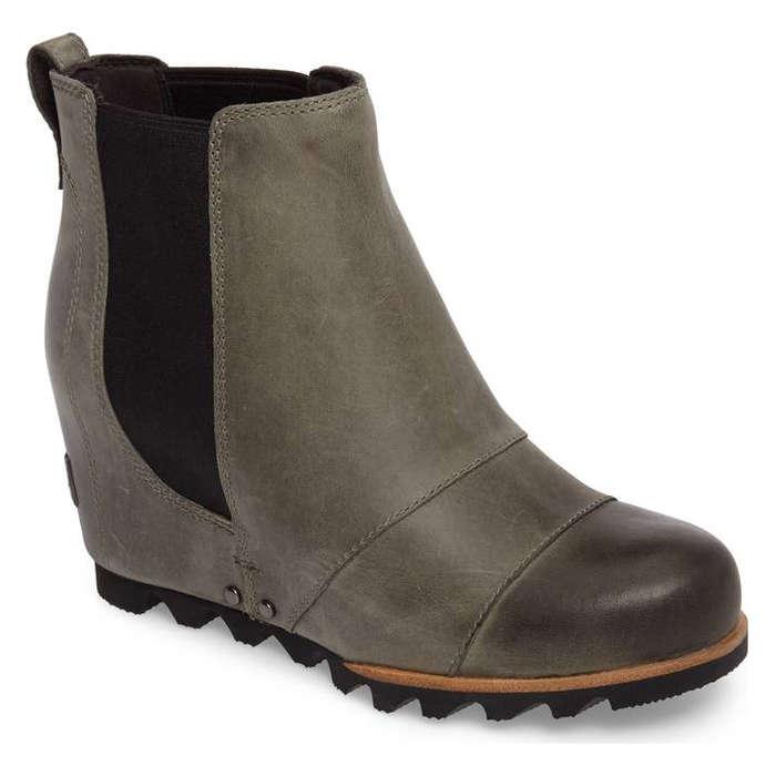 Sorel Lea Waterproof Wedge Bootie