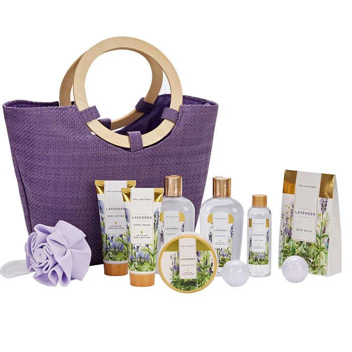 Spa Luxetique Lavender Spa Gift Basket