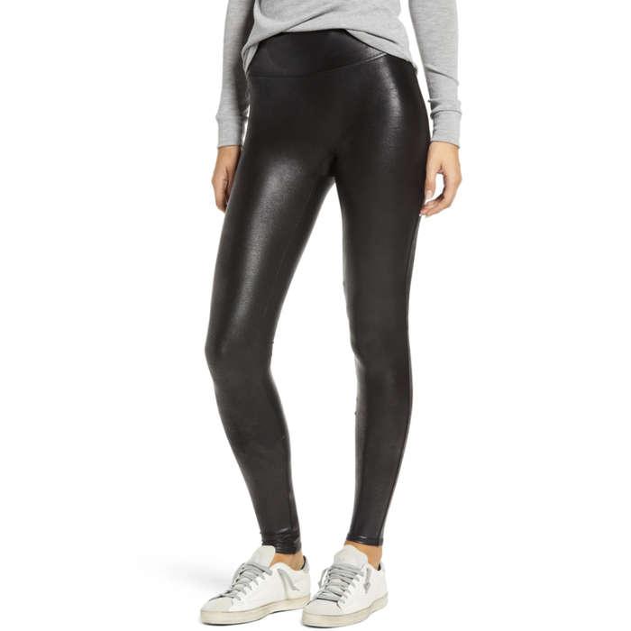 SPANX Faux Leather Leggings