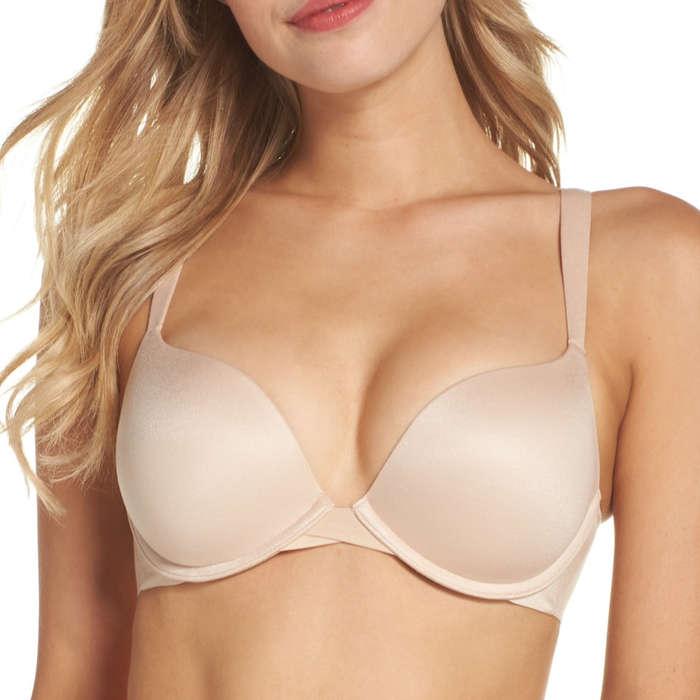 SPANX Pillow Cup Signature Push-Up Plunge Underwire Bra