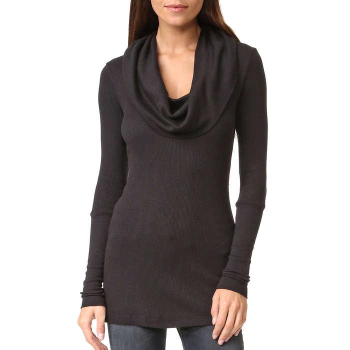 Splendid Thermal Long Sleeve Cowl Neck