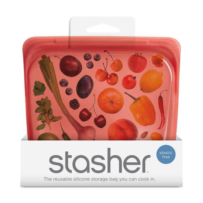 Stasher 100% Silicone Reusable Food Bag