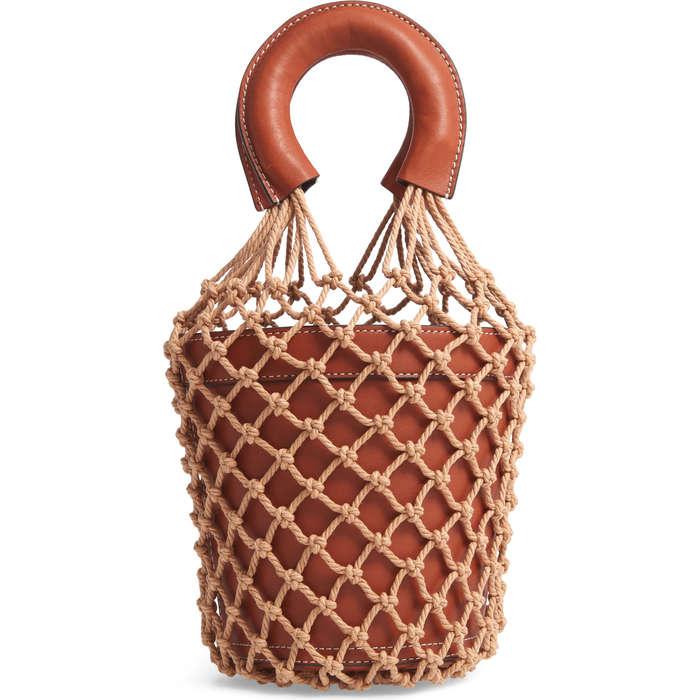 STAUD Moreau Cage Bucket Bag