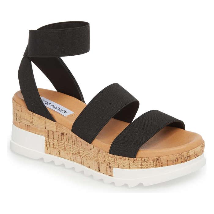 Steve Madden Bandi Platform Wedge Sandal