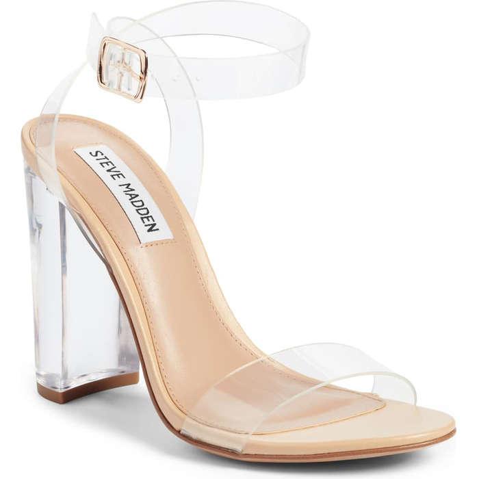 Steve Madden Camille Clear Sandal